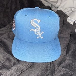 Chicago White Sox fitted hat side patch